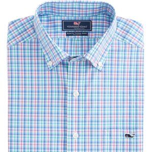 *** Vineyard Vines Classic Fit Tucker Shirt  - EUC MEDIUM***